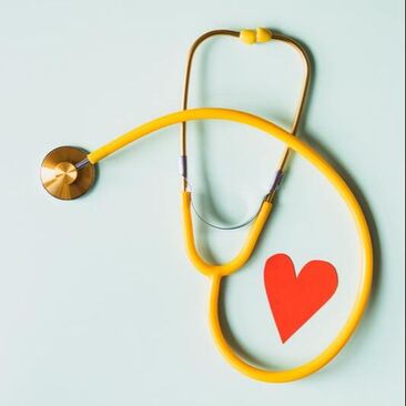 Picture” to “Medical doctors stethoscope and heart to represents our caring stem cell doctors